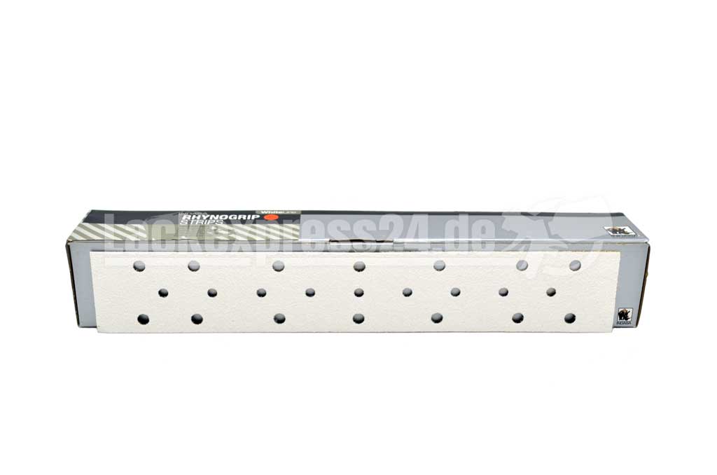 Schleifpapier Streifen P80 70x420mm INDASA Schleifstreifen Klett für Handfeile 