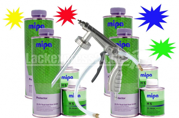 Mipa Protector tönbar H5 inkl. 400 ml Farbe zum Einfärben und Pistole
