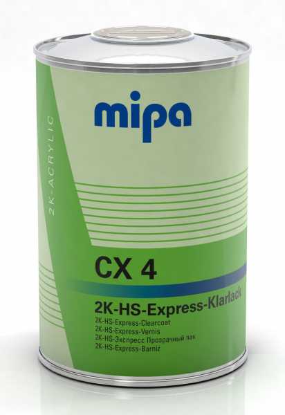 2K HS Express Klarlack CX 4 Set 1,5 L inklusive Härter MIPA
