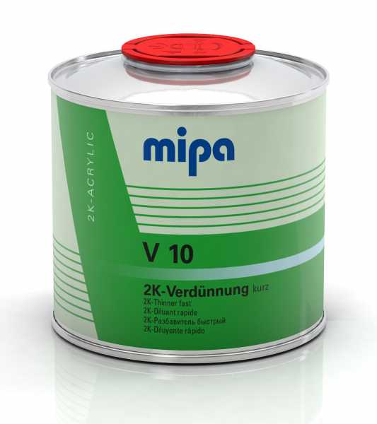 2K - Acrylverdünnung V10 kurz MIPA 0,5 Liter